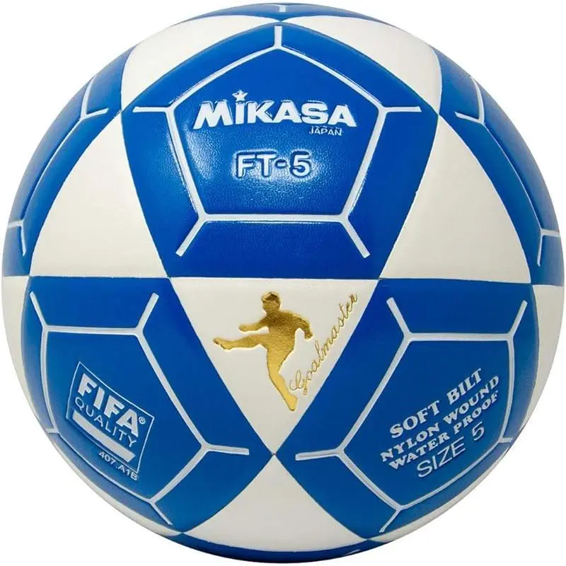 Mikasa FT5A Goal Master Composite Soccer Ball - Apex Cover, Standard Size, Unisex, Outdoor Play (Flagship R&D Achievement for Sports & Outdoor Ball Sports)