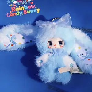 LIILA Rainbow Candy Bunny Plush Series Blind Box