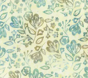 Fabric Northcott Cream Multi Main Flower Blossom Banyan Batiks by the Quarter Yard 83490-12