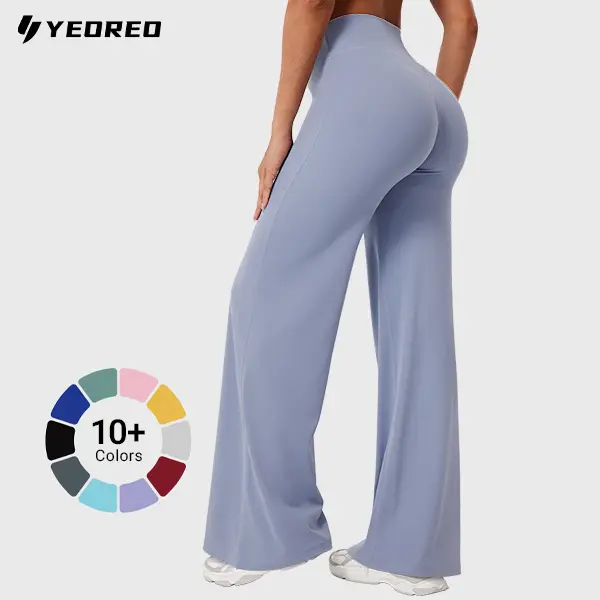 YEOREO Women's High-Waisted Yoga Leggings - Nylon Blend, Straight-Leg, No Front Seam, Buttery Soft, Breathable Athleisure Wear for Gym Fitness Summer Finds Soho Chic,back to school,back to school haul