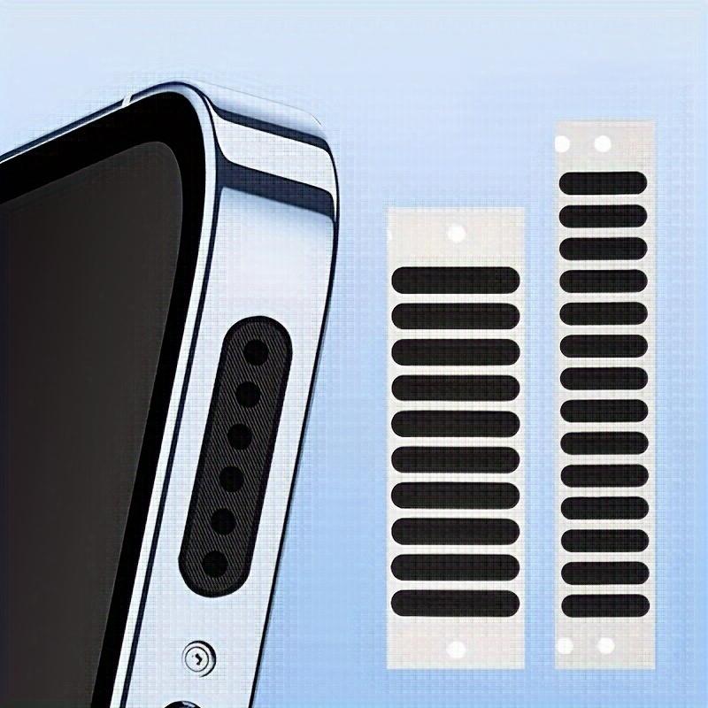 24pcs Universal Smartphone Speaker Dustproof Mesh Covers Audio Clarity Enhancing Easy to Apply Ideal Gift for Any Occasion Without Battery