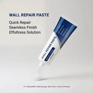 Drywall Patch Repair Kit 250g Wall Mending Agent Multi-functional Quick-drying Paste Adhesive Heavy Duty Concrete Sealant Waterproof Self-adhesive White Spackle