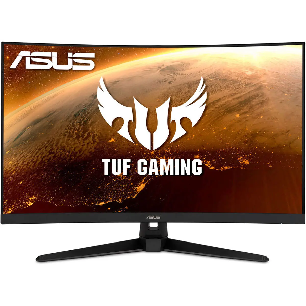 ASUS TUF Gaming Curved Screen Monitor - 32" QHD (2560x1440), 165Hz Refresh Rate (Supports 144Hz), 1ms Response Time, Extreme Low Motion Blur, Built-in Speakers, FreeSync Premium, VESA Mountable, DisplayPort, HDMI, HDR, VG32VQ1B