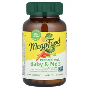 MegaFood Baby & Me 2™, Prenatal Multi, 60 Tablets