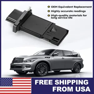 OEM Compatible Mass Air Flow Sensor for Nissan Vehicles AFH70M-38 Replacement 22680-7S000 Direct Fit MAF Meter with 24 Month Warranty Aluminum Housing Precision Engine Performance Part