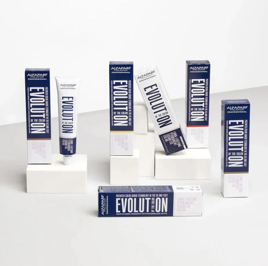 Alfaparf Milano Evolution Permanent Hair Dye with Hyaluronic Acid, PPD-Free Formula for Saturated Color and Youthful Shine, 2oz, Dyeing Hair, Genuine Hue, Ppd-Free Dye, Micro Pigments, Rich Shine, Alternative Hair Dye Permanent Color