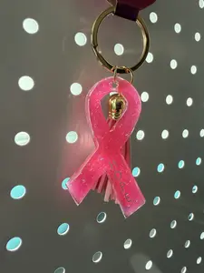 Breast Cancer awareness keychain