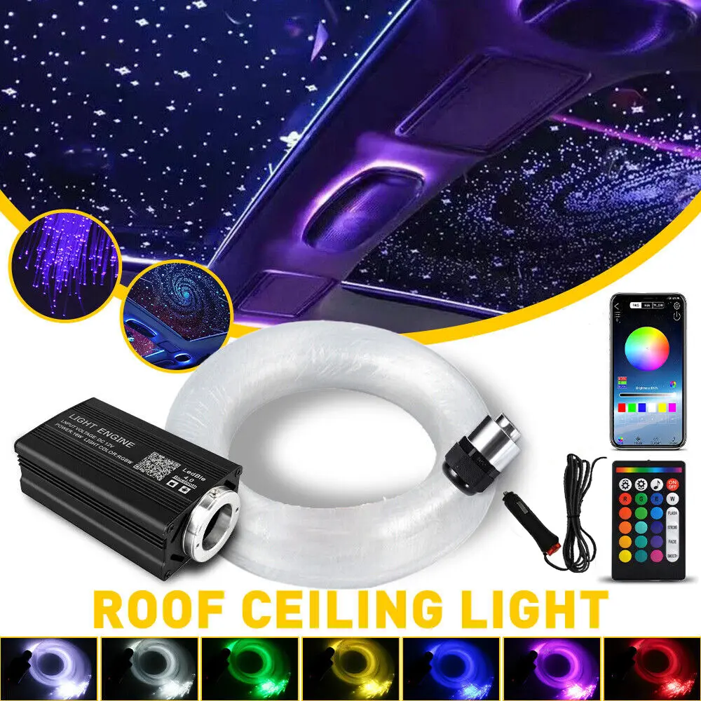 1000/500pc car home headliner star light kit roof twinkle ceiling lights fiber optic led backlights starlightcarroof