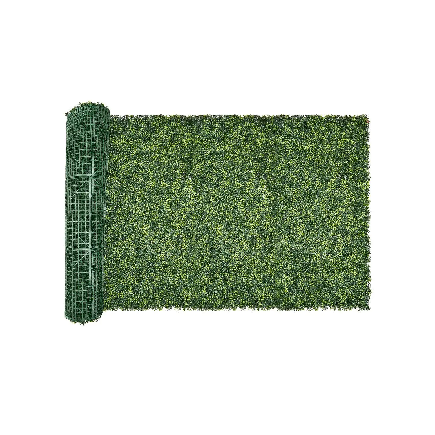 【FathersDayGift】VEVOR Artificial Grass Wall Panels,  , 40 x 120 inch, Milan Grass Greenery Boxwood Panel for Indoor Outdoor Green Decor & Ivy Fence Covering, Privacy Backdrop Wall Hedge Screen for Garden