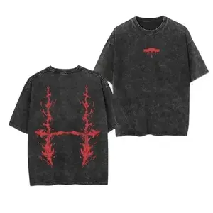 Womb Cursed Choso Jujutsu Kaisen Retro Vintage Unisex Oversize Manga Washed Heavyweight Cotton T-shirt, Gift For Anime Fan, Anime Lover