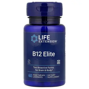 Life Extension B12 Elite, 60 Vegetarian Lozenges (1,000 mcg per Lozenge)