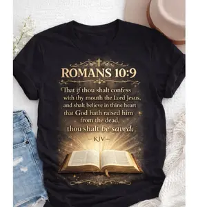 DTF Transfers ROMANS 10:9 If you order 7 Transfers in our shop you get your 8th 1 free