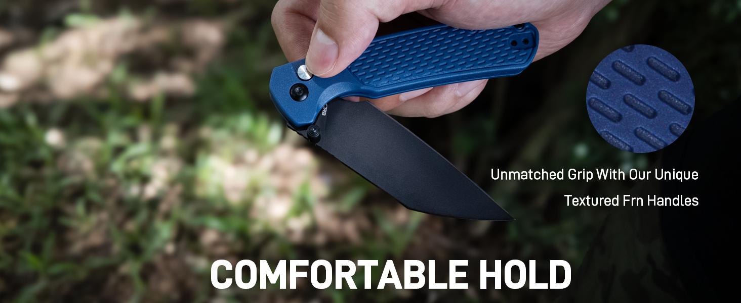 CJRB Pyrite-Light Pocket Folding Knife - 3.34'' AR-RPM9 Steel Blade, Pocket Clip, Multi-Tool Knife for Camping, Hiking & Fishing - Survival Gear