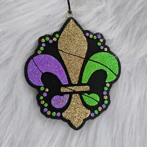 Mardi Gras Car Freshie