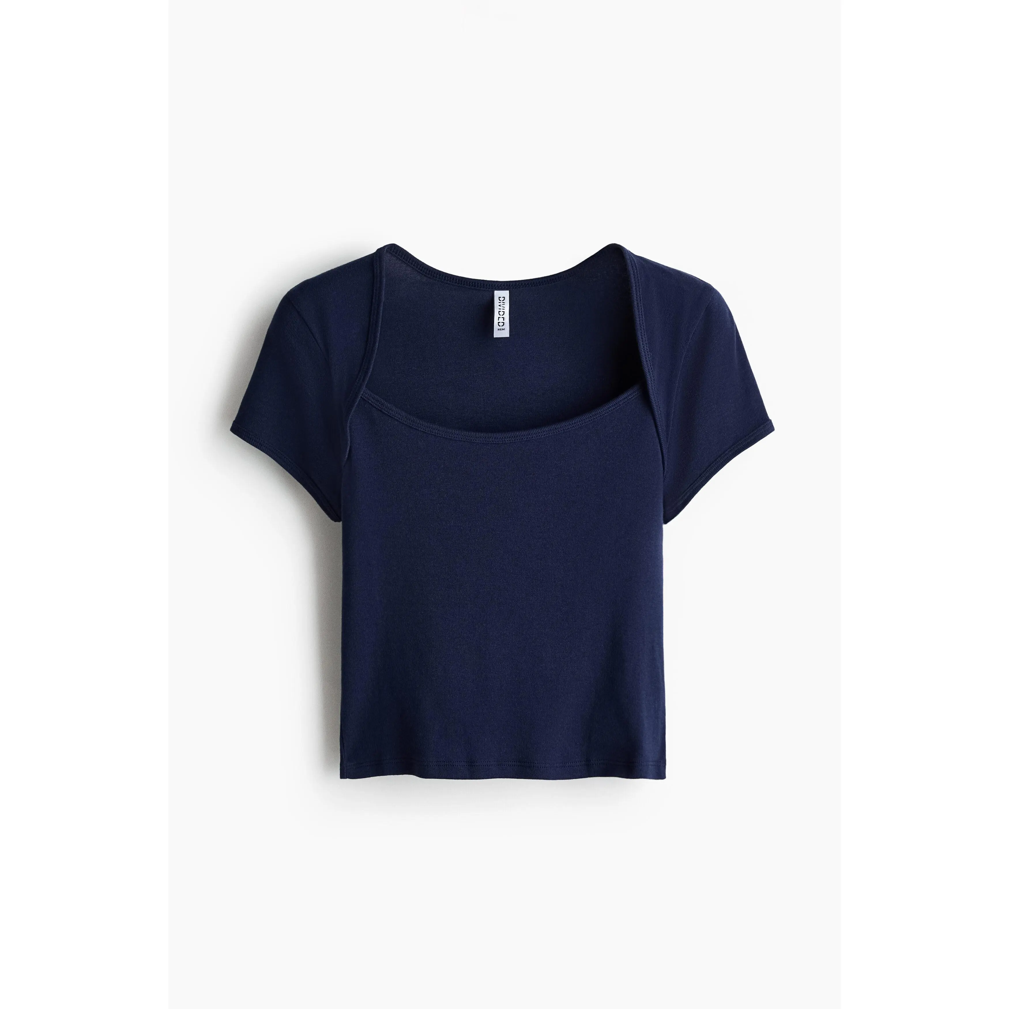 H&M Scoop-neck cotton top