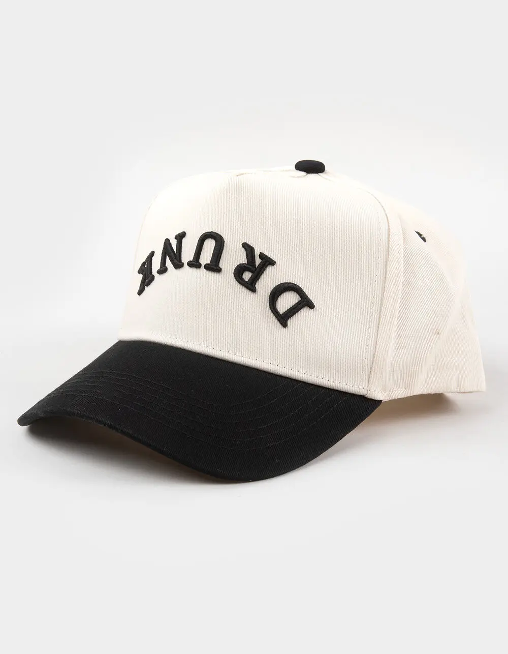 KENZ KUSTOMZ Drunk Snapback Hat, Black Combo
