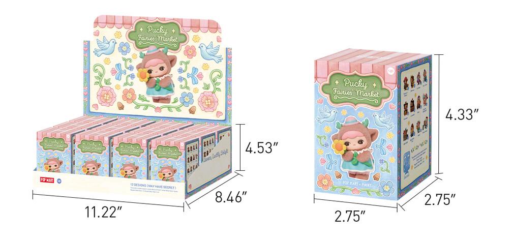 POP MART PUCKY Fairies' Market Series Figures