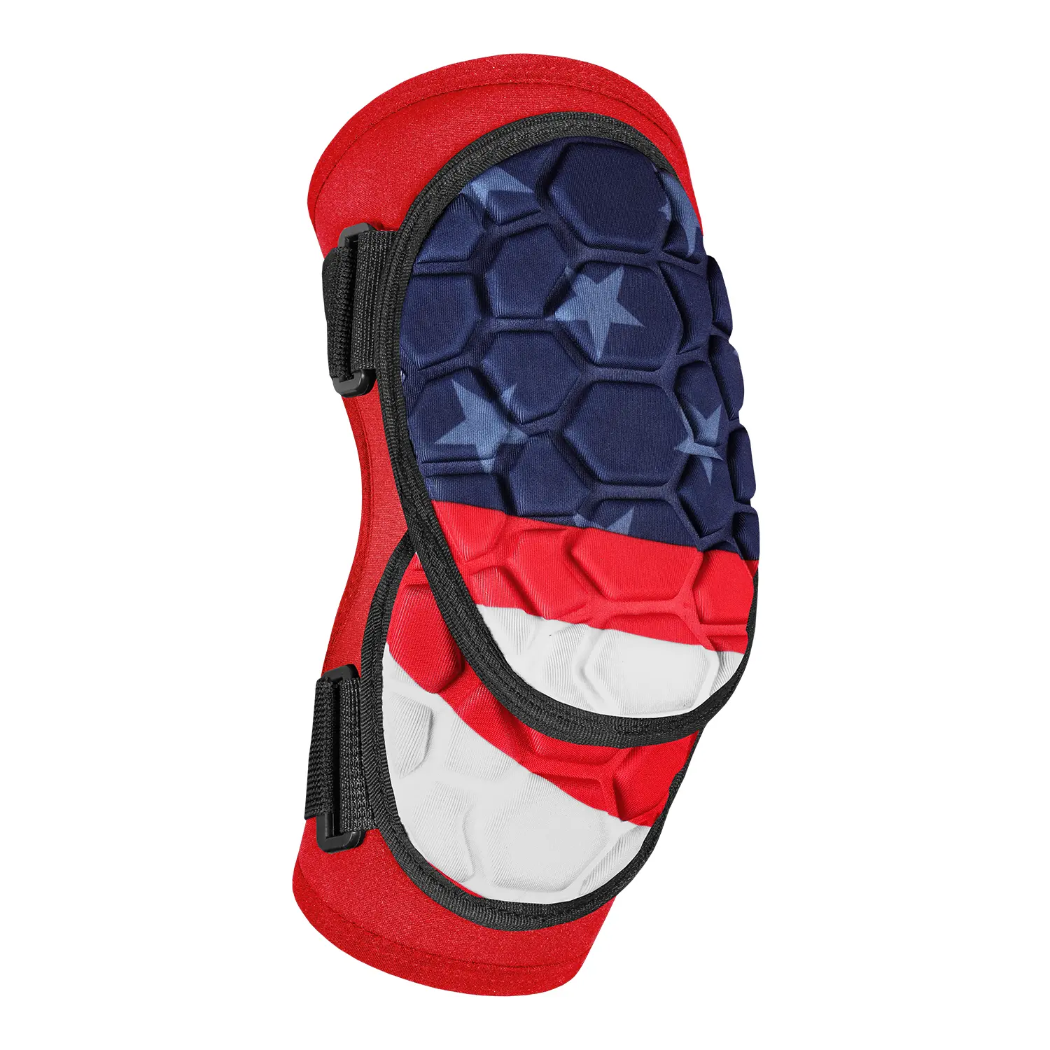 Penveer Baseball Elbow Guard Softball, Adult & Youth Softball Elbow Guard Baseball with Adjustable Strap (USA Flag)