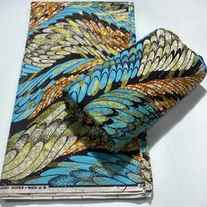 Printed by Vlisco Holland and super wax