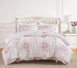 Shabby Chic Garden Floral King Comforter Set