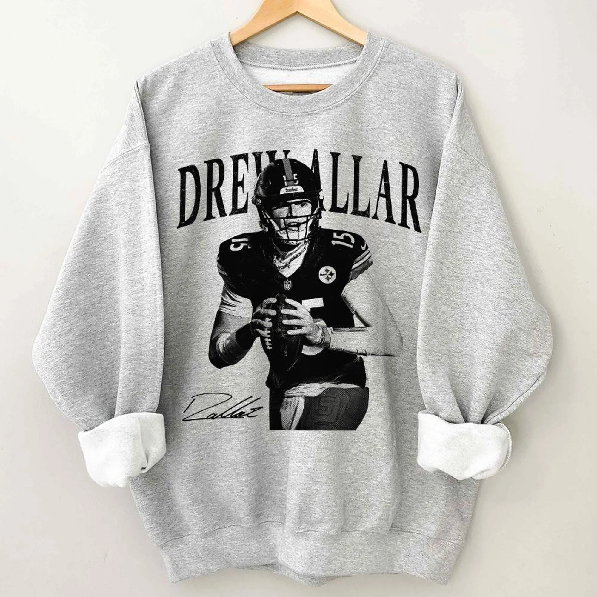 Vintage Drew Allar Sweatshirt, American Football Graphic, Fan Gift