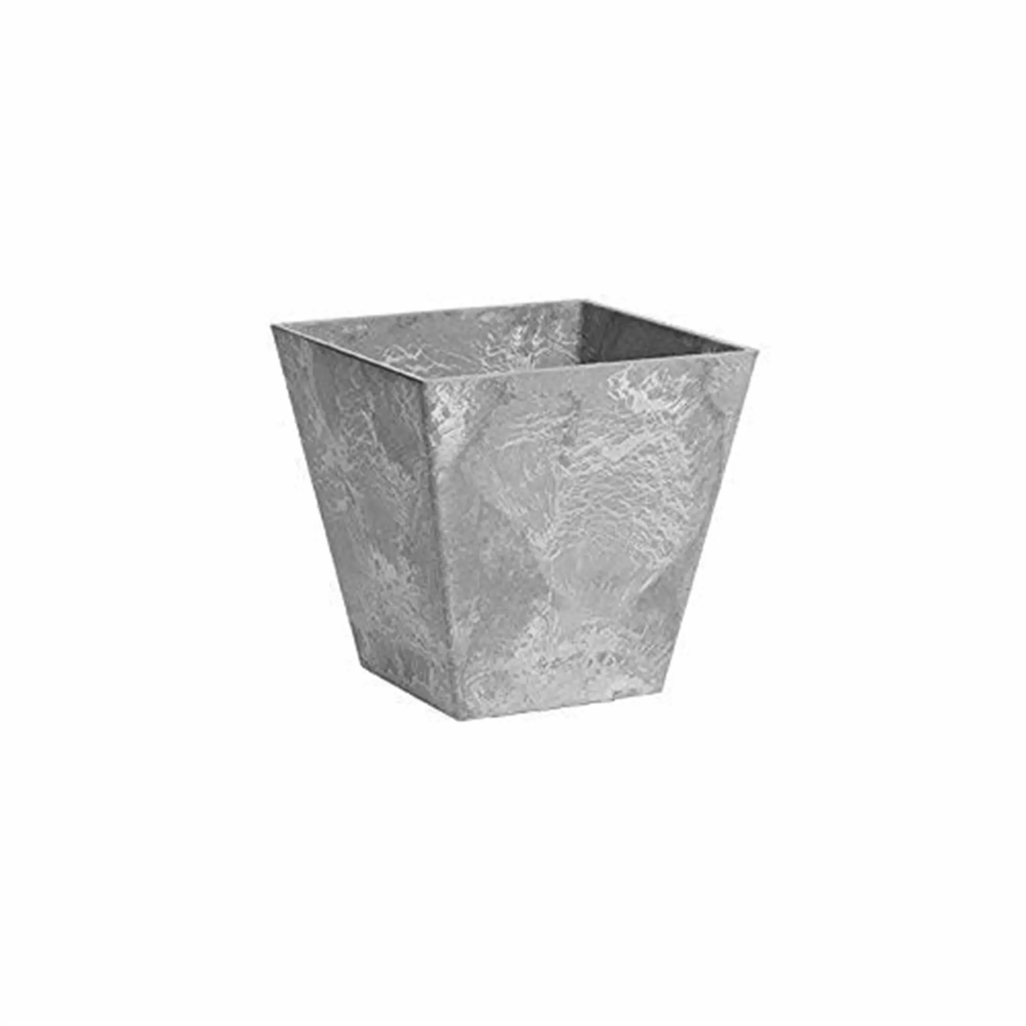 212 MAIN 10 in. Square Shape Novelty Ella Grey Planter for Outdoor, Hanging Use in Home Improvement & Garden Supplies, Outdoor Planters, Hanging Planters, Planters For Outside