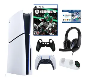 PS5 Slim Core with Madden 26, Accessories & Voucher