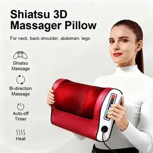 Electric massager, back massager, neck massager, bidirectional finger-press rotating massage, suitable for shoulders, back, legs, and neck; deep tissue kneading massage; a great holiday gift for mom/dad/women/men; Christmas gift