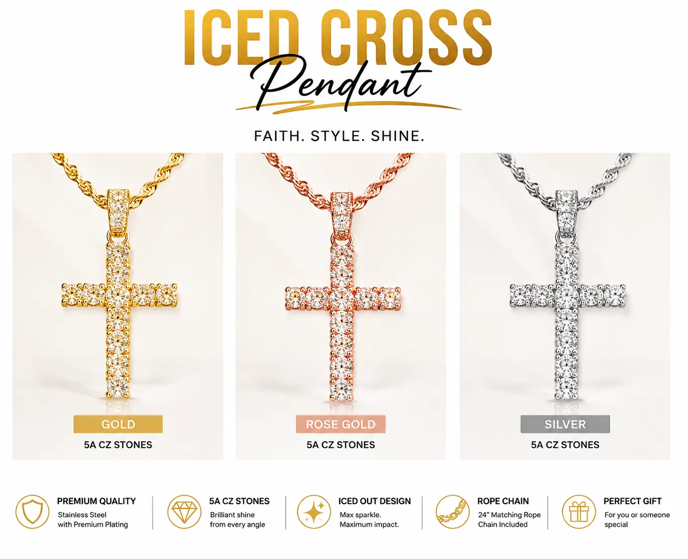 Live Givey Pendants Ice