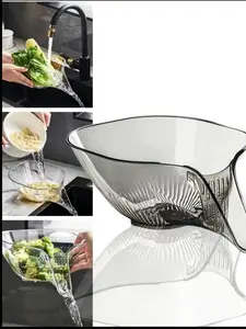 【Free Shipping 】Drain Basket with  Jumpstart Sale Spout, Kitchen Sink Strainer Drainage Basket Funnel for Food, Kitchen Supplies & Accessories Gadgets for Washing Vegetables & Fruits