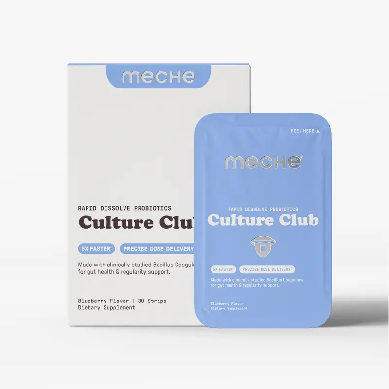 Culture Club – Rapid Dissolve Probiotics – Gut Health, Digestion & Regularity Support (30 Strips)