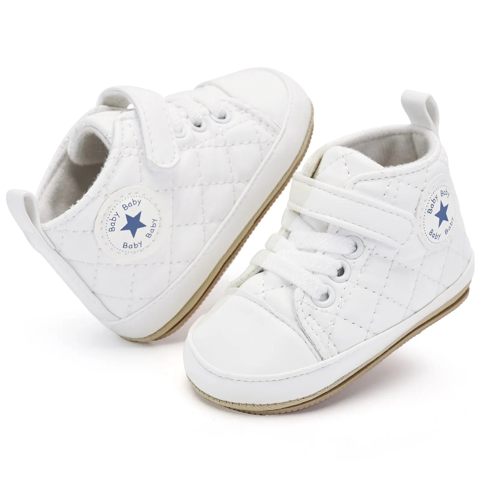 Baby Shoes Infant Sneakers Toddler Walking Shoes Newborn Boy Girl First Walker Shoes Lightweight Comfy Durable Slippers for 6 9 12 18 months Perfect for Little Kids Prewalker Shoes for 0-1-1.5yrs old #backtoschool
