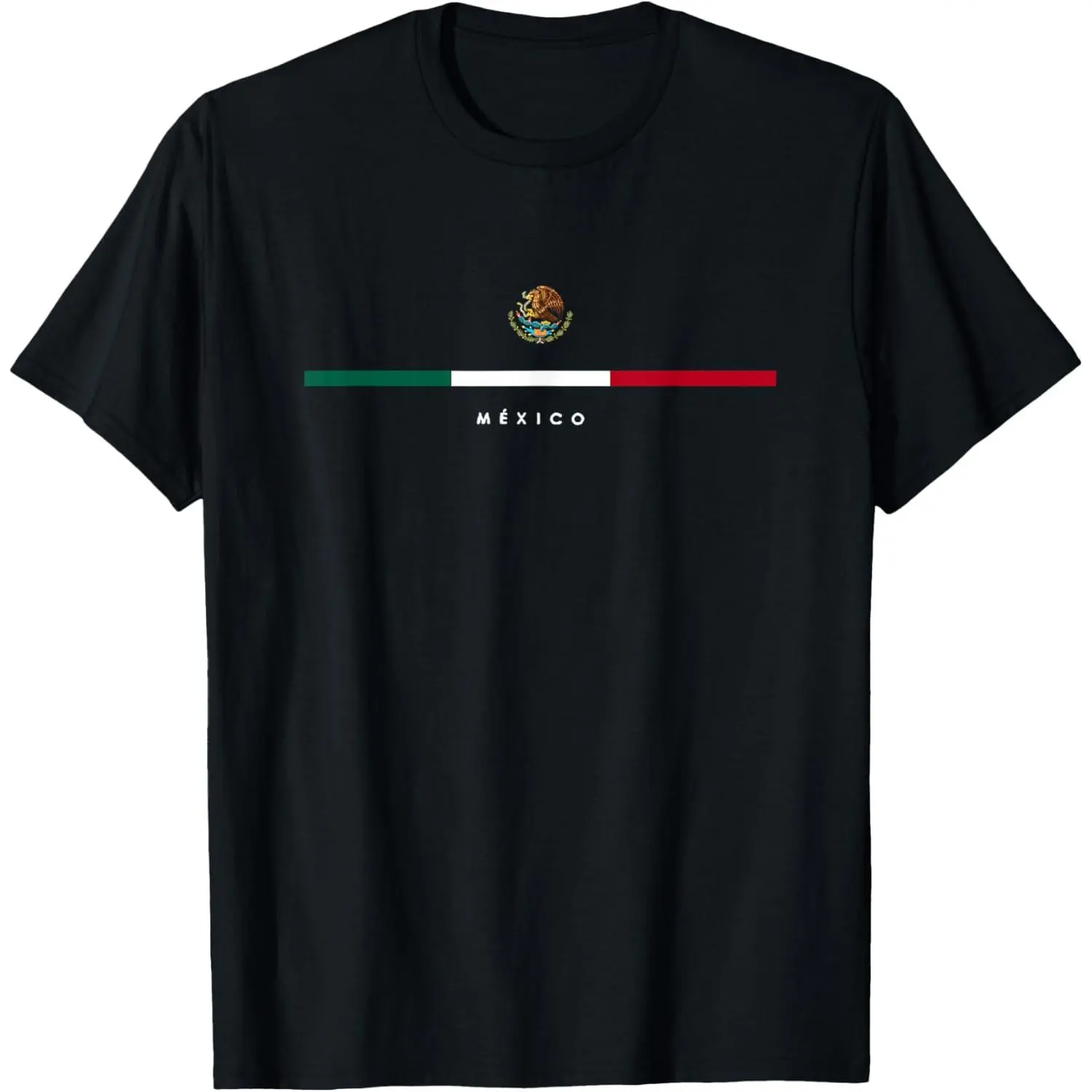 Heavyweight Cotton T-Shirt, Unisex Vintage Streetwear with Hecho en Mexico Graphic, Short Sleeve for Everyday & Gym