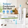 Sulguy Cockroach Gel Bait - Non-Toxic High Efficiency Insecticidal Gel, 12 Months Home Use Pest Control Exterminator for American, German & Major Roach Species (Indoor-Outdoor)