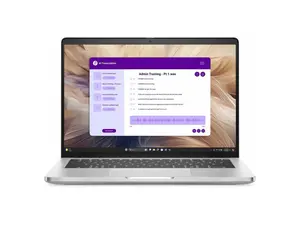 Dell Pro 14 Plus PB14250 14" Touchscreen Clamshell Notebook - Intel Core Ultra 7 265U (2.10 GHz) - 16 GB - 512 GB SSD - Windows 11 Pro - Intel Arc Graphics - Webcam - IEEE 802.11ax Wireless   D17PX