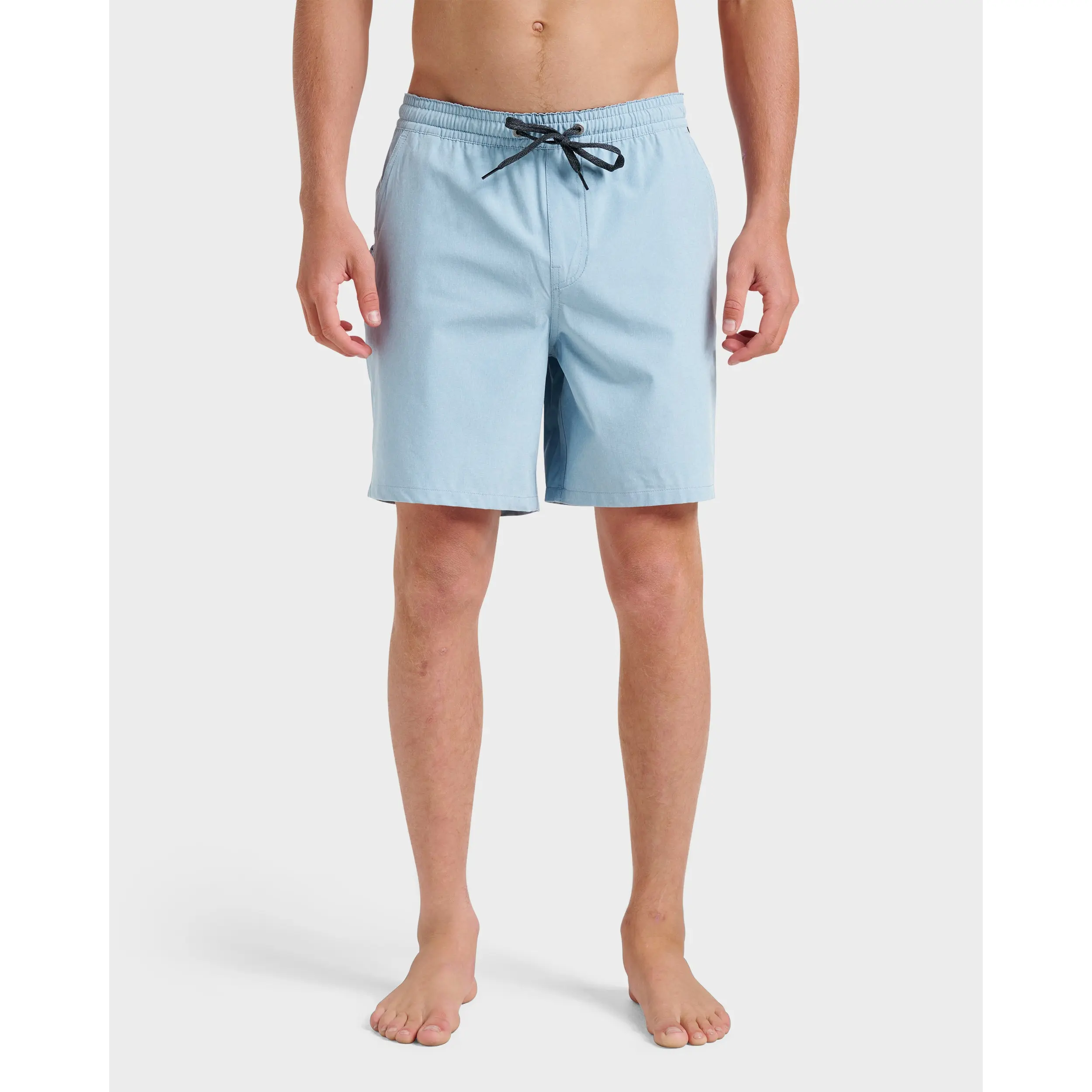 Quiksilver | Taxer Heather Amphibian 18" Hybrid Shorts | Stretch Fit Recycled Materials | Beach Days & Casual Streetwear