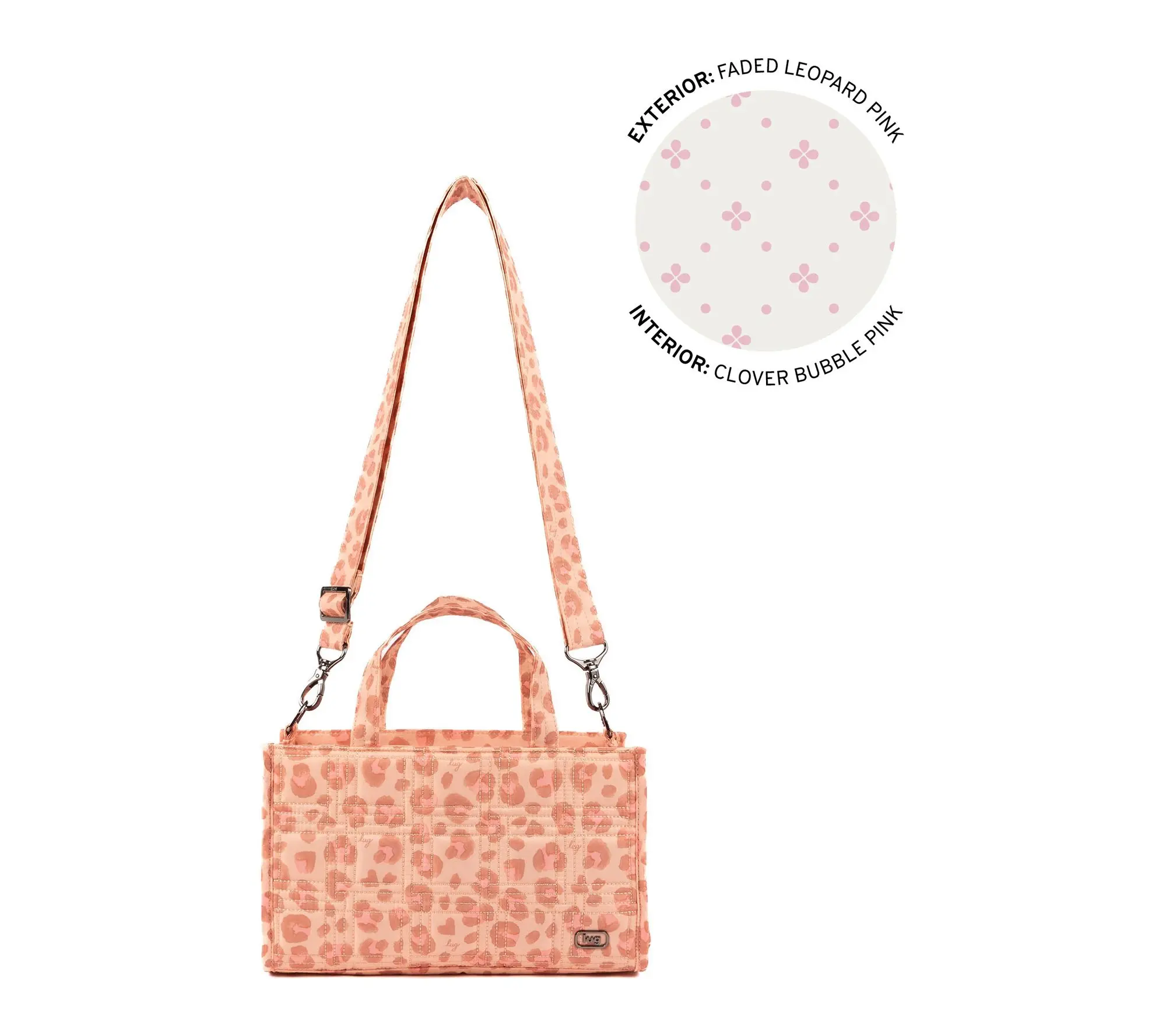 Lug Classic Quilt East West Top Handle Bag