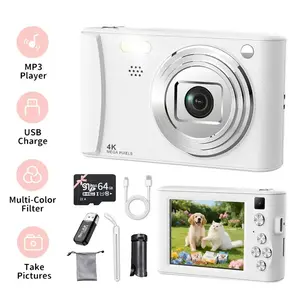 Mother's Day Gift:2026 New Digital Camera, HD Photography, Vlog Recording, 3.0-inch Screen, 64GB Expansion, Beginner-Friendly, 800mAh Battery, Supports 64GB SD Card, Simple Operation.