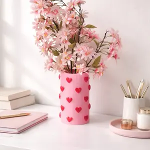 vase of hearts