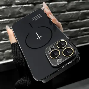 Simple Cross Phone Case - Shockproof with Full Camera Design for iPhone 17, 16, 15, 14, 13, 12, 11 Series - Faithful & Protective.