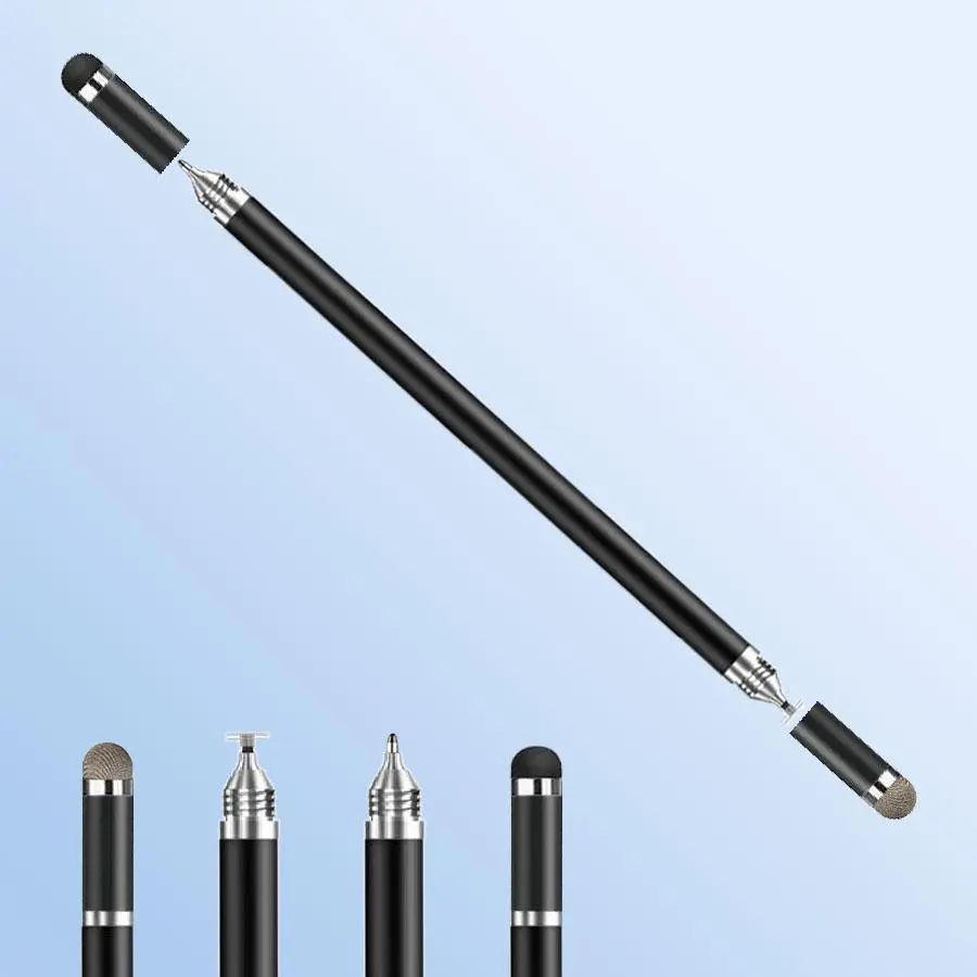 4-in-1 Portable Stylus Pen, High Precision & Sensitivity Writing Universal Capacitive Stylus for iPhone, iPad, Tablet, Laptop, Smartphone, Stylus Pen For Touchscreen, Touch Screen Pen, Tablet Styluses, Stylus Pens for Touch Screens