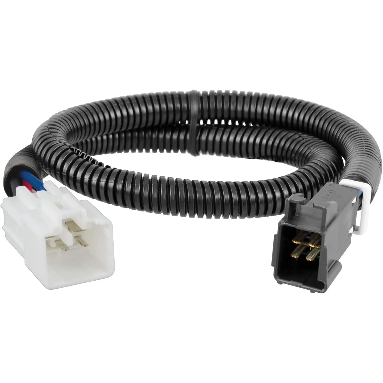 51362 Quick Plug Electric Trailer Brake Controller Wiring Harness with 12-Gauge Wires for Heavy-Duty & Occasional Towing, Compatible with Toyota 4Runner, Land Cruiser, Sequoia, Tacoma, Tundra, Lexus GX, LX, Plug-And-Play, 2-Foot Long