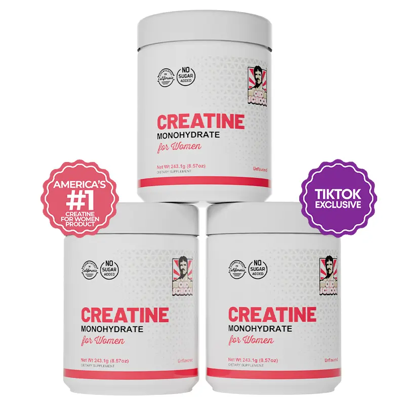 Creatine for Women - 3 pack