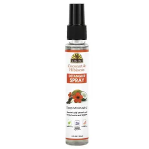 Okay Pure Naturals Coconut & Hibiscus Detangler Spray, 2 fl oz (59 ml)