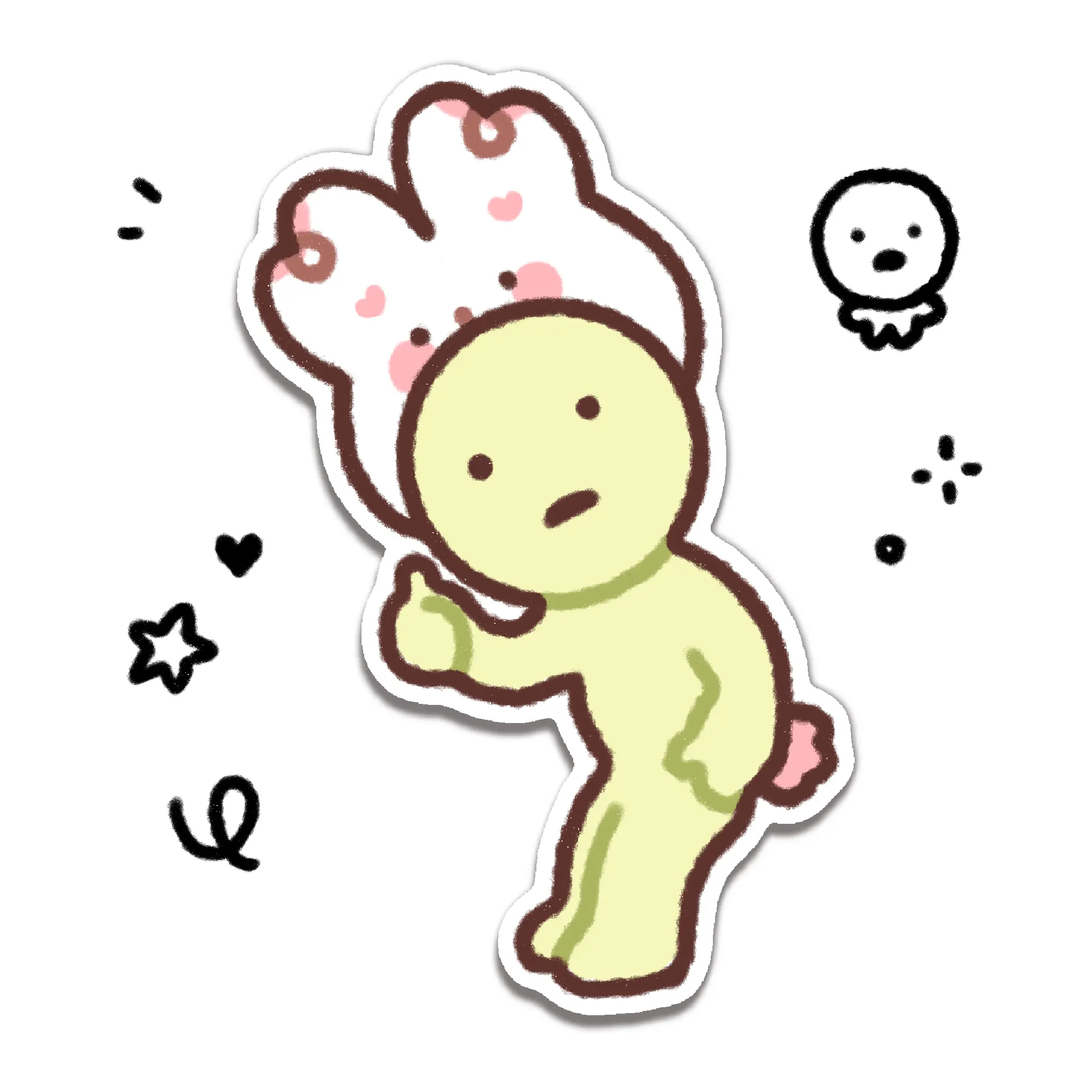 Smiski Bimbo Sticker