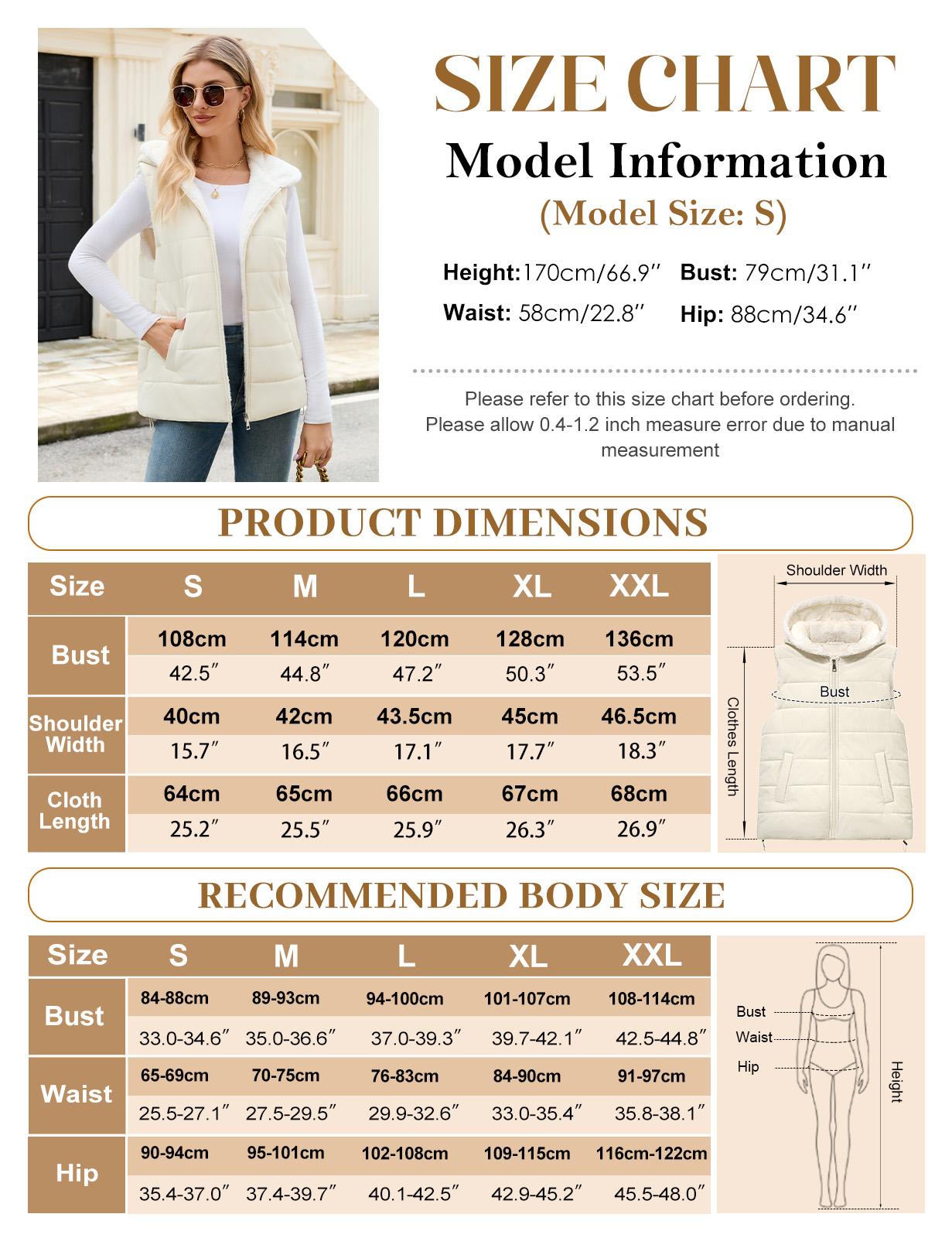 UMIPUBO Womens Sherpa Fleece Vest Warm Sleeveless Jacket 2025 Winter Coat Fall Zip Up Hoodie Reversible Outwear with