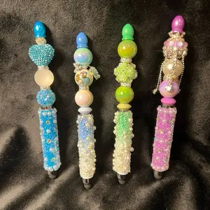 Beaded Stylus Pen – Sparkle Gemstone Design message for custom