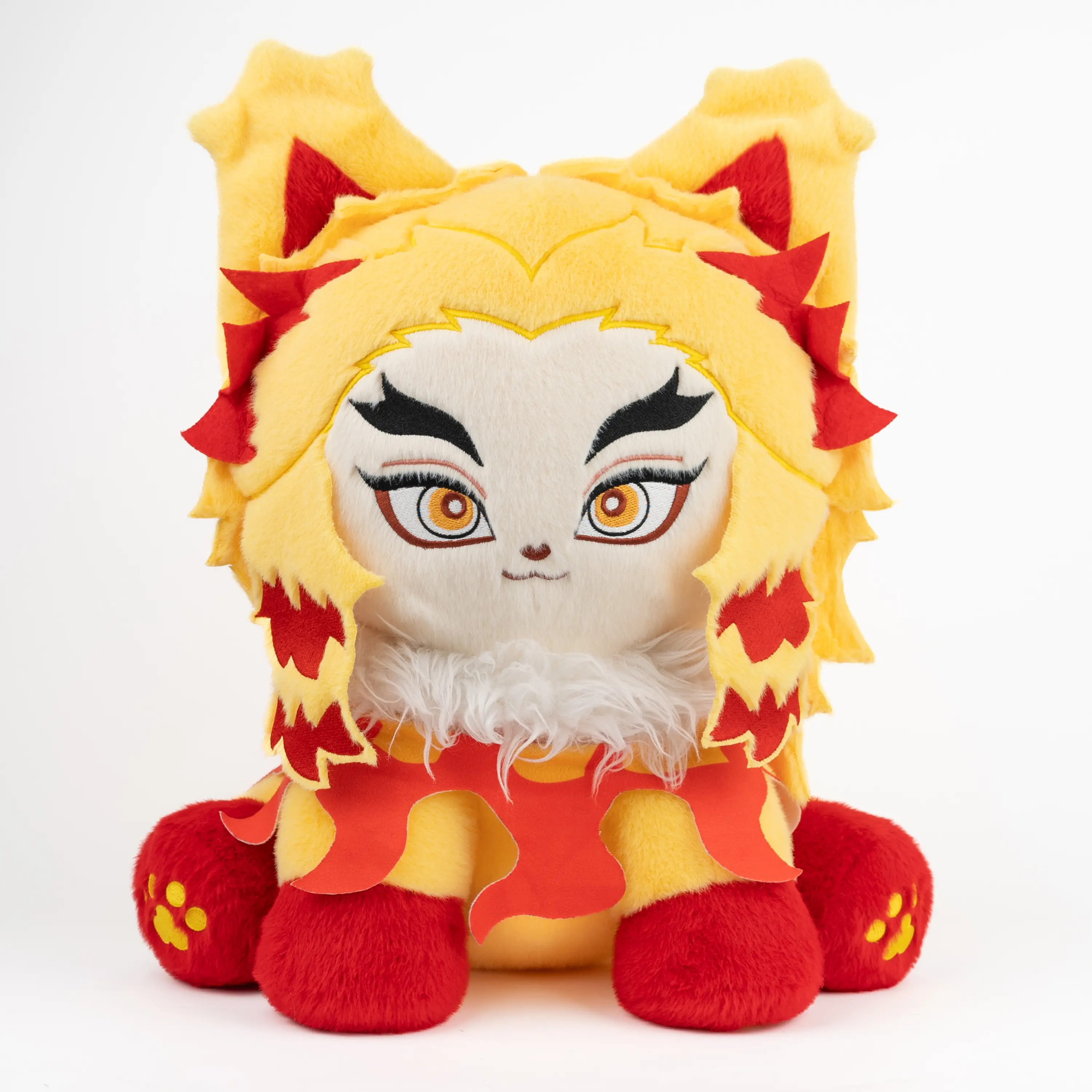 PLUSHSHOP 17in Kawaii Rengomeow Soft Huggable Stuffed Animal, Restocked Cute Furry Plush Toy for Toys & Hobbies, Kawaii Stuffed Animals, Durable Soft Fluffy, Soft Cuddly Gift