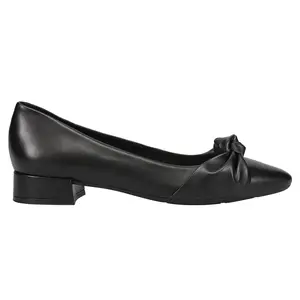 Easy Spirit Womens Caster Pointed Toe Block Pumps Dress Casual Low Heel 1-2" - Black