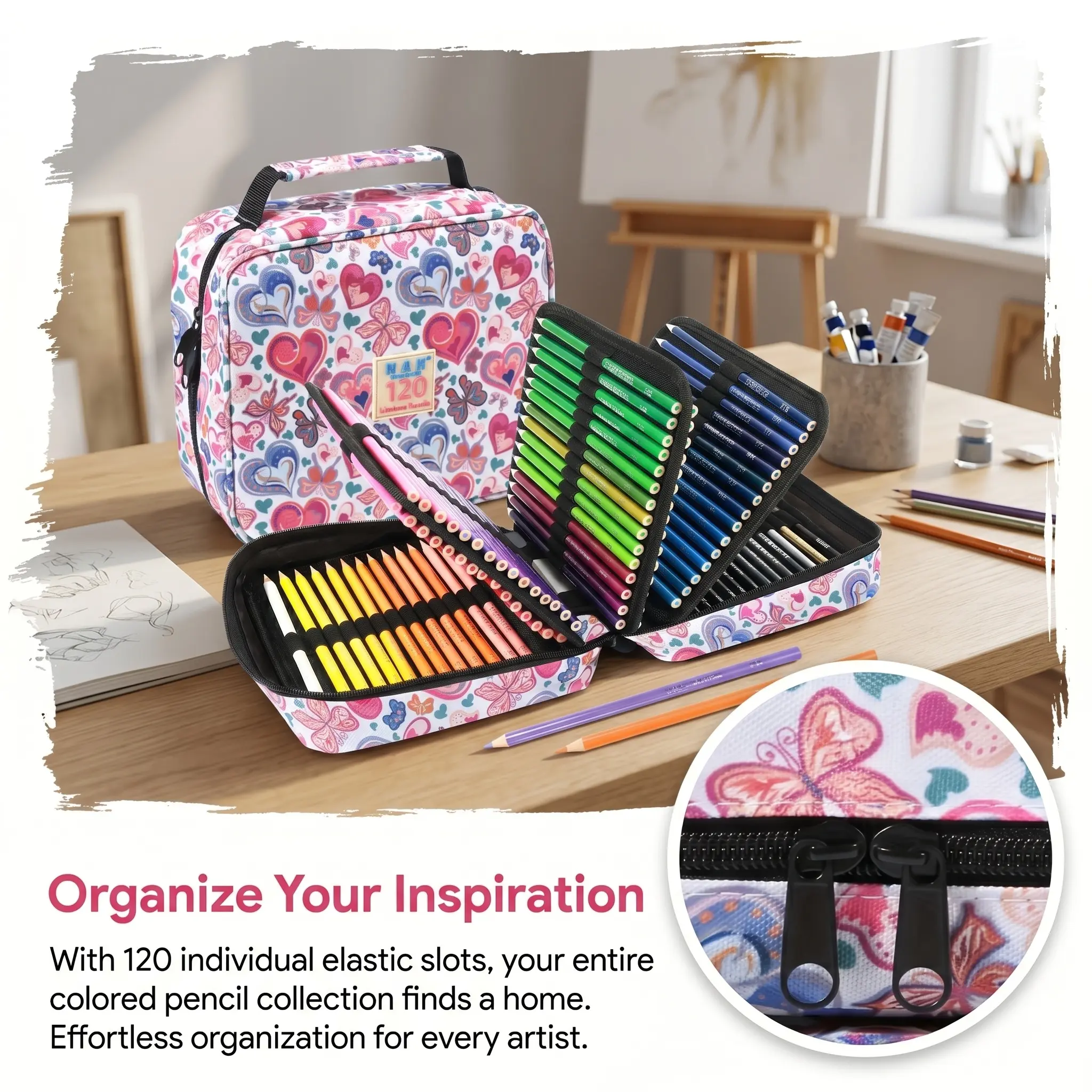 Multicolor Pen - 120-Count Premium Soft Core Colored Pencils for Coloring, Drawing (Pack of 1)